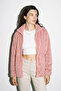 Women's Oversize Zippered Teddy Plush Cardigan - 2