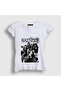 Women's White Poster K Pop Katseye T-Shirt 583639Tt
