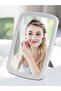 LED Makeup Mirror with Stand Desktop Folding Compact Square Travel Cosmetic Portable Lighted Vani... - 8