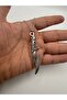 Hunting Knife Figured Necklace – Unisex Metal Accessory with 60 cm Chain - 2