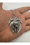Metallica Themed Silver Color Unisex Necklace – Rock and Metal Music Jewelry - 2