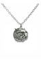 Witcher Wolf Embossed Locket Unisex Necklace | 60cm Chain Cosplay Accessory