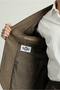 7 Drop Super Slim Fit Extra Slim Fit Wool Classic Striped Jacket - 6