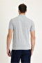 Single Jersey Polo Collar Slim Fit Cotton T-Shirt - 3