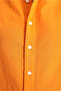Short Sleeve Regular Fit Sports Cotton Button Collar Shirt - 6