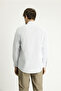 Long Sleeve Regular Fit Pattern Cotton Easy-Iron Shirt - 4