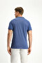 Polo Neck Slim Fit Embroidered 100% Cotton T-Shirt - 4