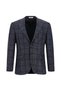 4 Drop Relaxed Fit Comfortable Cut Plaid Wool Pack Jacket - 7