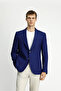 Regular Fit Micro Pattern Classic Jacket