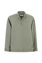 Half Turtleneck Collar Regular Fit Zippered Cotton Pack Sweatshirt - 2