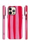 iPhone 12 Pro Max Vorian Dual Layer Case Raspberry Bold Stripe - 2