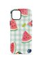 iPhone 12 Vorian Double Layer Case Watermelon Picnic Gingham - 4