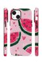 iPhone 13 Vorian Double Layer Case Watermelon Hearts - 2