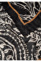 Patterned Black Shawl 1913491-900 - 3