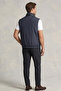 Walter Genuine Leather Men's Navy Blue Vest - 3