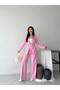 Women's Belted Blazer Pants Double Suit - 4