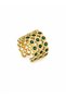 Siena Stone Cartilage Earrings-Green - 2