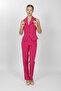 Jacket Collar Vest Set 1532505-Fuchsia - 1532505 - 2