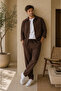 Men's Cotton Fabric Shirt and Pants Set - 2