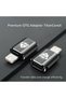 Adaptor Universal, Techsuit, Model A11, Lightning la USB-C, Gri - 5