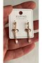 Xuping Quality Stylish Stone-Embellished Trendy Stylish Earrings Rose Color - 2