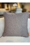 1 Piece Decorative Cushion Cover with Zipper Teddy Fabric - Pillowcase