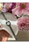 Minimal Metal Women's Wristwatch Round Silver - 6
