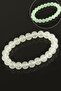 Phosphorescent Bracelet 10 mm - Green - 2