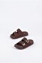 1007 Polen Soft Anatomical Flexible Soft Sole Two-Strap Women's Slippers - 7