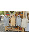 100% Cotton Children's Poncho Light Gray