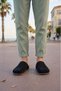 Th Colleciton Jy0556 Ravn Laceless Genuine Suede Leather Men's Casual Cork Sole Loafer Classic Shoes - 2