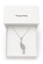 Winged Figure Women's Necklace 316L Stainless Steel with Sparkling Stones Gift - 3