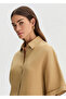 Beige Linen Oversized Top - 4
