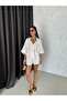 Oversize Shirt Shorts Set - 4