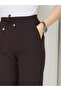 Carrot Cut Ankle-Length Elastic Waist Pocketed Pants - 3