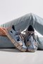 Genuine Leather Soft Sole Women's Blue Mink Casual Shoes