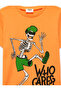 Cotton Short Sleeve Crew Neck Printed T-Shirt - 5