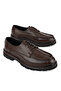 , Men's Genuine Leather Shoes 161423Z140 Brown - 2
