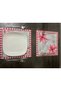 Tropical Floral Fuji Striped Digital Printed Stain-Resistant American Placemat & Soup Plate 6 Pieces - 2