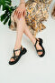 İkr-2080 Flat Sole Studded Sandals - 4