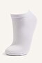 Women's Seamless 3-Piece Bamboo Booties Socks H6695Axns - 2