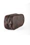 Luxury Genuine Calfskin Crazy Vintage Men's Handbag and Shaving Bag - Multi-Purpose - 2