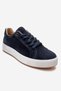 Pallen Navy Blue Suede Genuine Leather Women's Casual Sports Shoes - 3