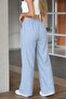 Women's High Waist Elastic Lace-Up Jeans - 5