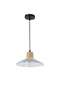 Modern Lighting, Single pendent, Light, Vintage glass Green rope pendent, 30x20x100 cm, Suitable for bedroom, kitchen, coffee shop, Adjustable height