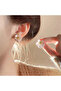 White Elegant Flower Motif Pearl Earrings - 3