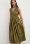 Picnic Chic Buttoned Dress - 3