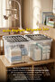 Lockable Lid Toy Storage Box - 16 Lt Children's Room Organizer, Toy Storage Box-Anthracite - 5