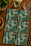 Minimalist Striped Modern Set of 6 Coasters - Uv Printed Mdf - 10X10 cm