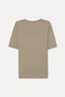 Men's Mink Color Crew Neck T-Shirt - 2
